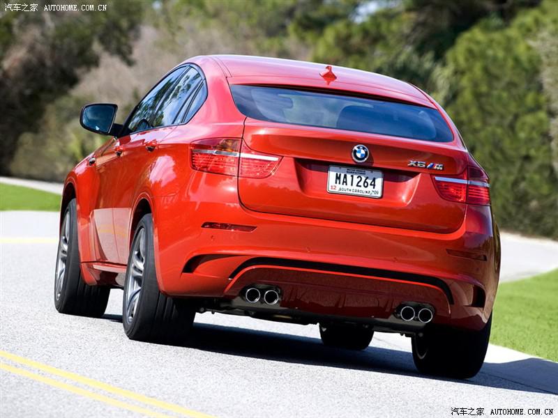 寶馬X6M E71原車后臉圖